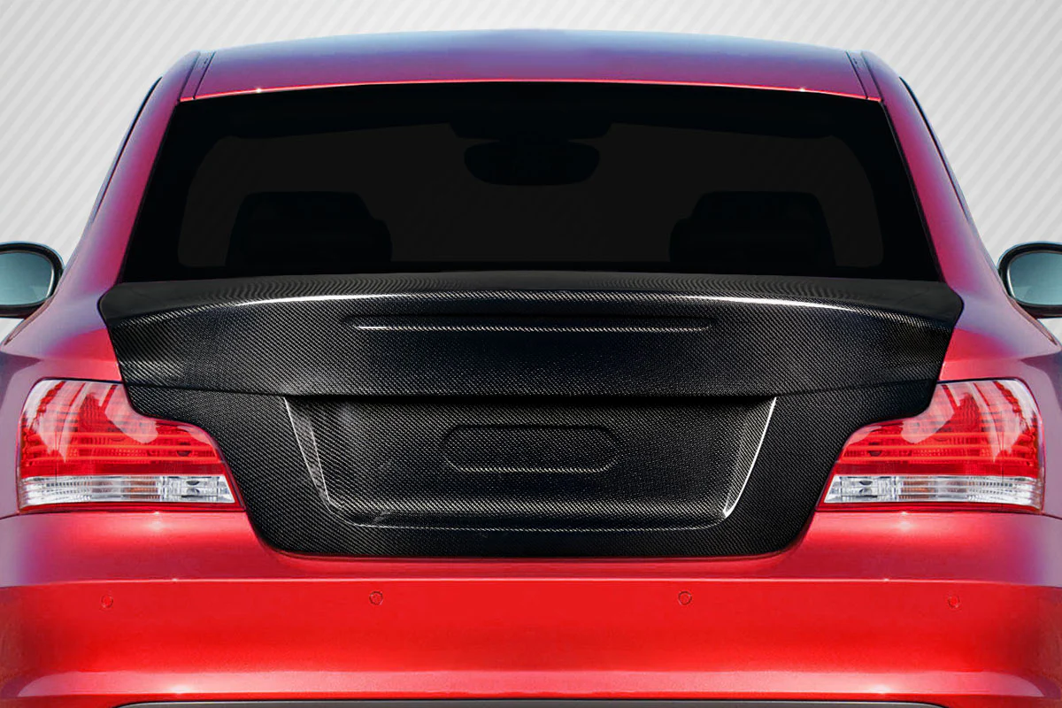 BMW 1 Series E82 Carbon Fiber OEM Look Trunk - Image 5