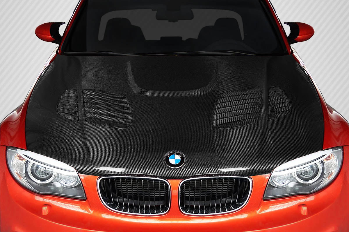 BMW 1 Series E82 / E88 Carbon Fiber GTR Hood - Image 5