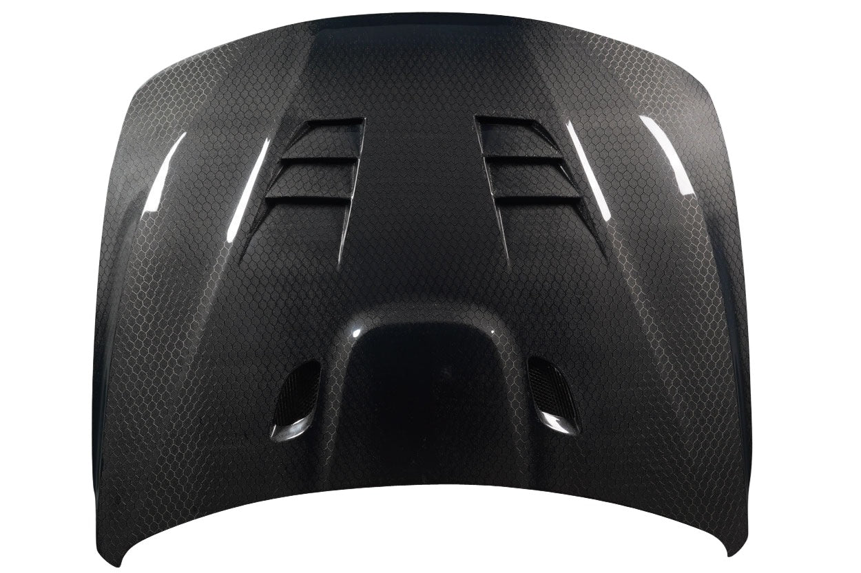 BMW 3 Series F30 / 4 Series F32 Carbon Fiber Geo6ix DriTech Eros Version 1 Hood - Image 4