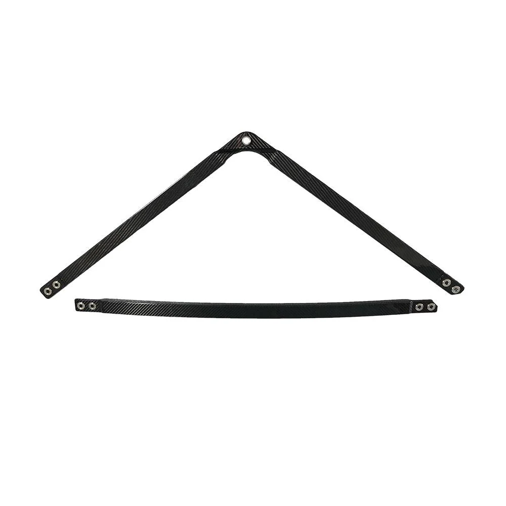BMW M3 G80 Dry Carbon Fiber Engine Bay Strut Brace - Image 2