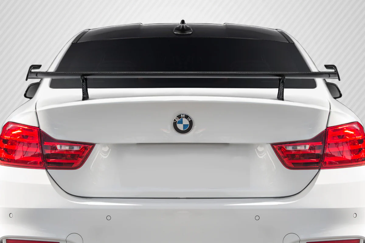 BMW M4 F82 Carbon Fiber M Performance Look Rear Wing Spoiler - Image 6