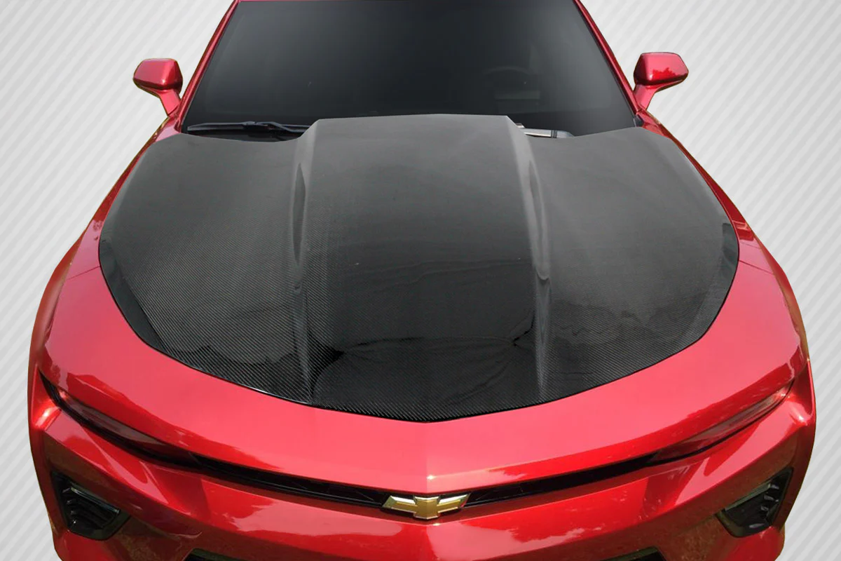Chevrolet Camaro (2016-2023) Carbon Fiber DriTech Cowl Hood - Image 4