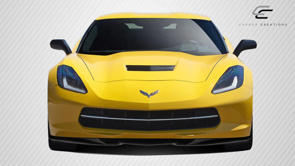 Chevrolet Corvette C7 Carbon Fiber Apex Front Splitter - Image 9