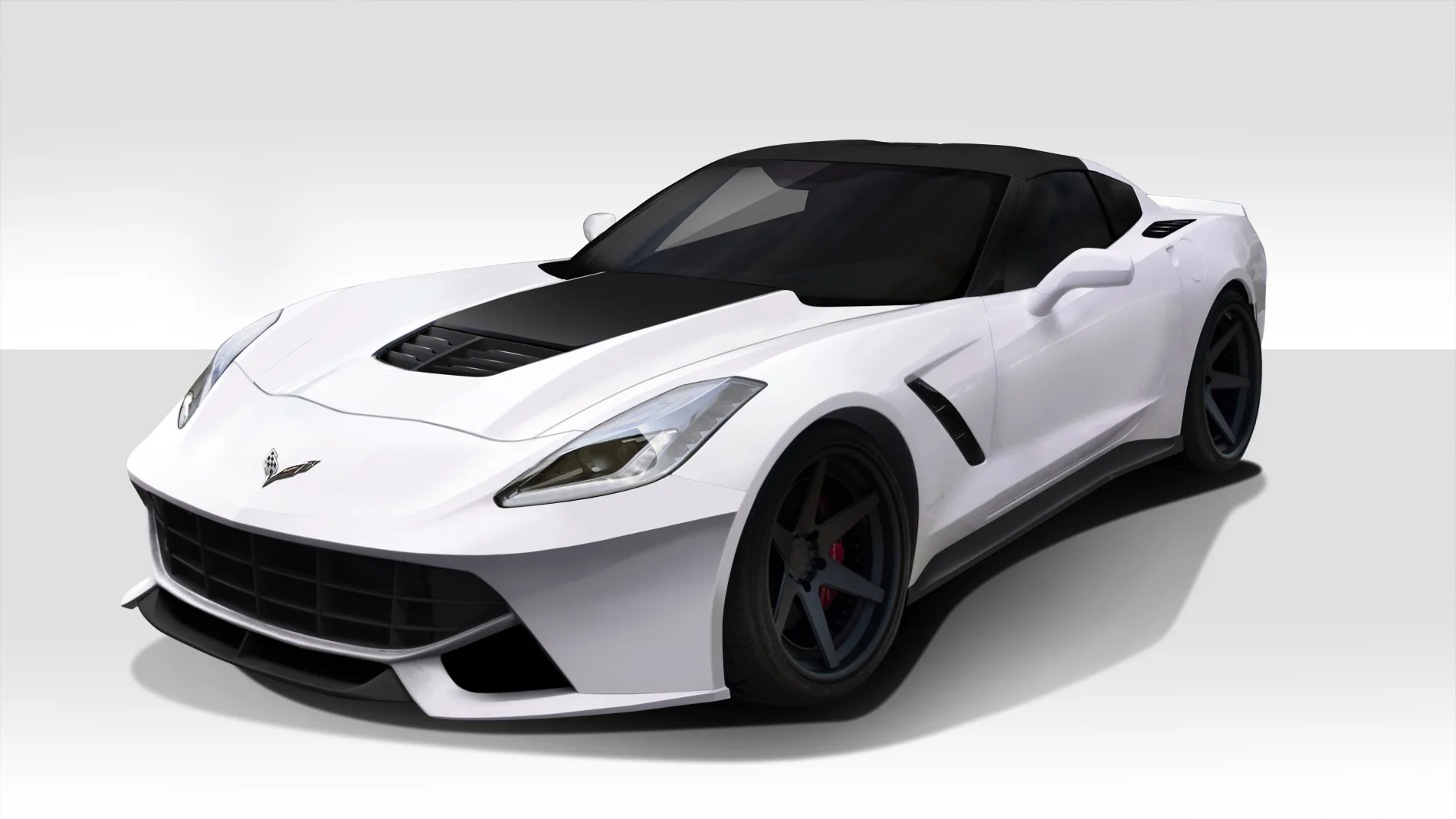 Chevrolet Corvette C7 Gran Veloce Wide Body Kit (4-Piece)
