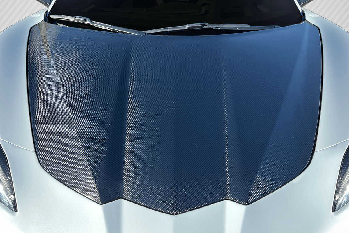 Chevrolet Corvette C8 Carbon Fiber OEM Hood - Image 7