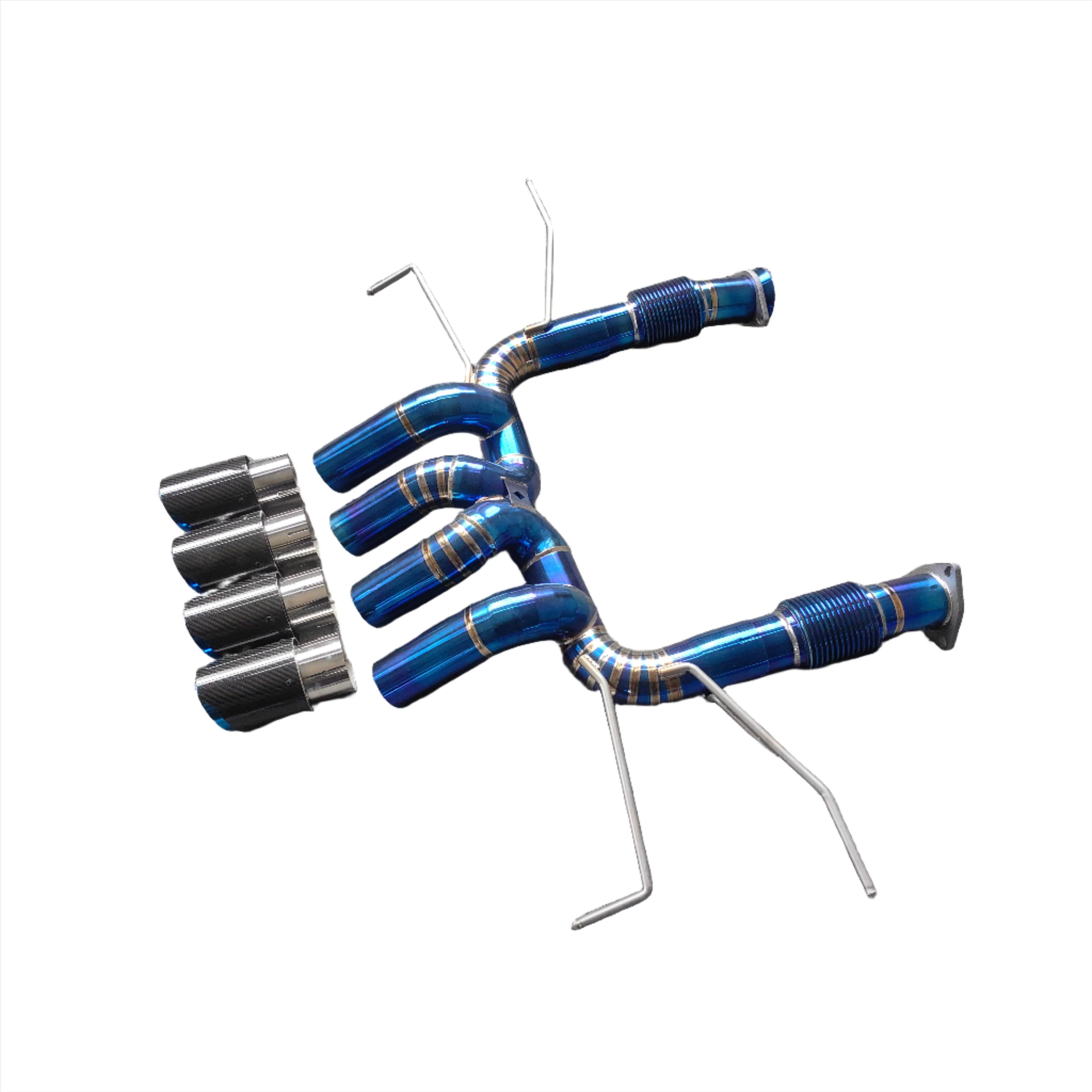 Chevrolet Corvette C8 Z06 Titanium Alloy Catback Exhaust without Valve - Image 10