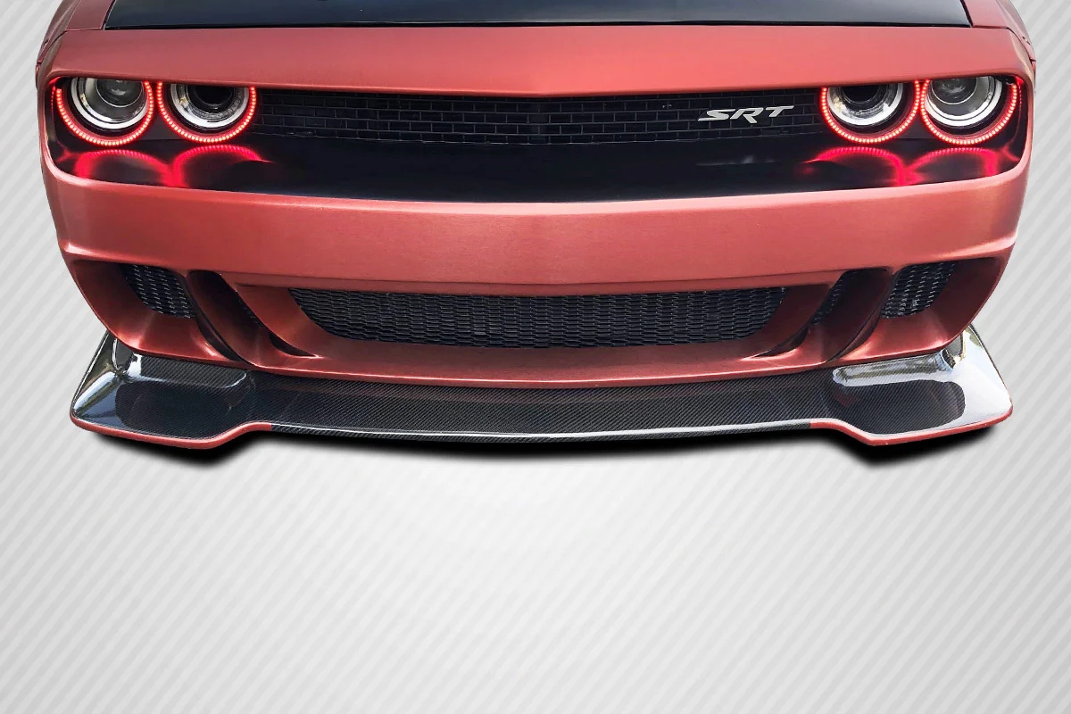 Dodge Challenger (2008-2023) Carbon Fiber Circuit Front Lip - Image 6