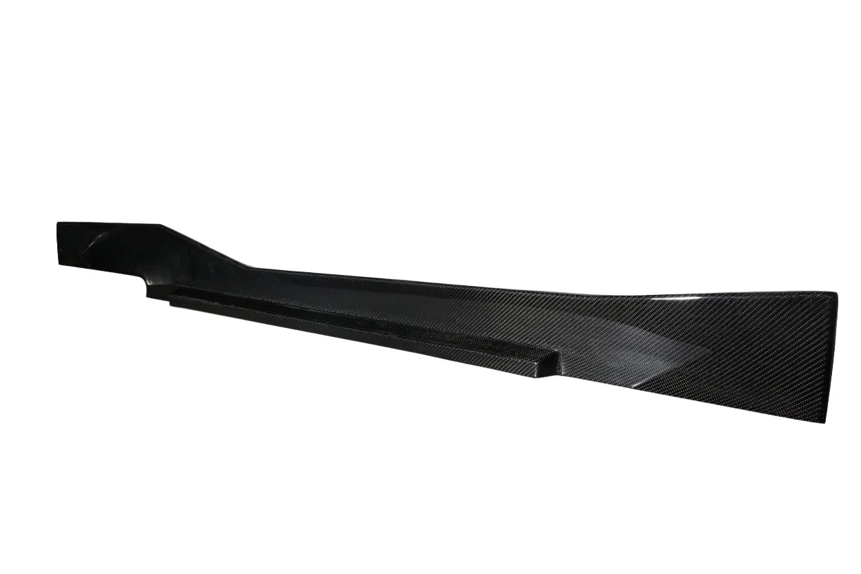 Dodge Challenger (2008-2023) Carbon Fiber Circuit Side Splitter - Image 4