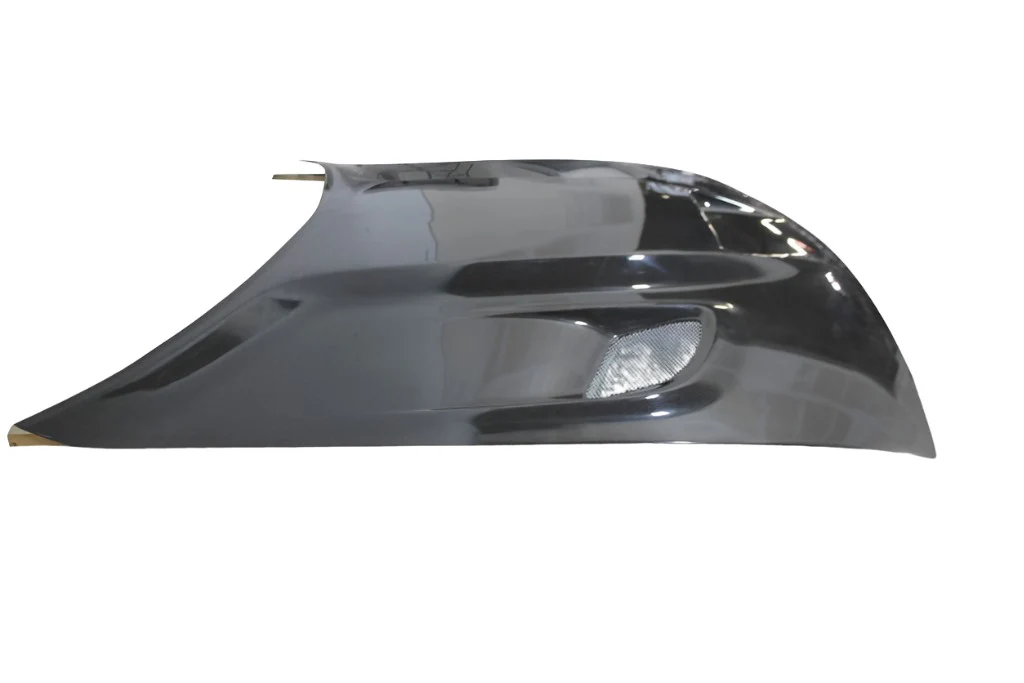 Dodge Challenger (2008-2023) Carbon Fiber Dritech Hellcat Look Hood - Image 4