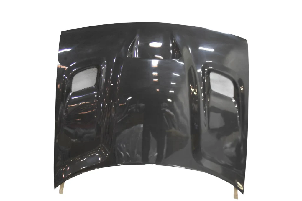 Dodge Challenger (2008-2023) Carbon Fiber Dritech Hellcat Look Hood - Image 7