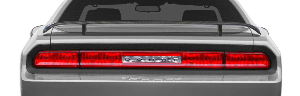 Dodge Challenger (2008-2023) Carbon Fiber G-Spec Wing Trunk Lid Spoiler - Image 8
