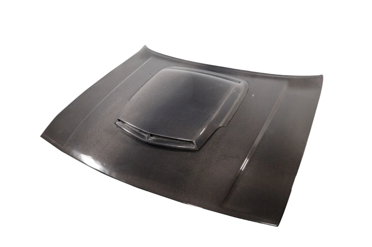 Dodge Challenger (2008-2023) Carbon Fiber TA Look Hood - Image 2