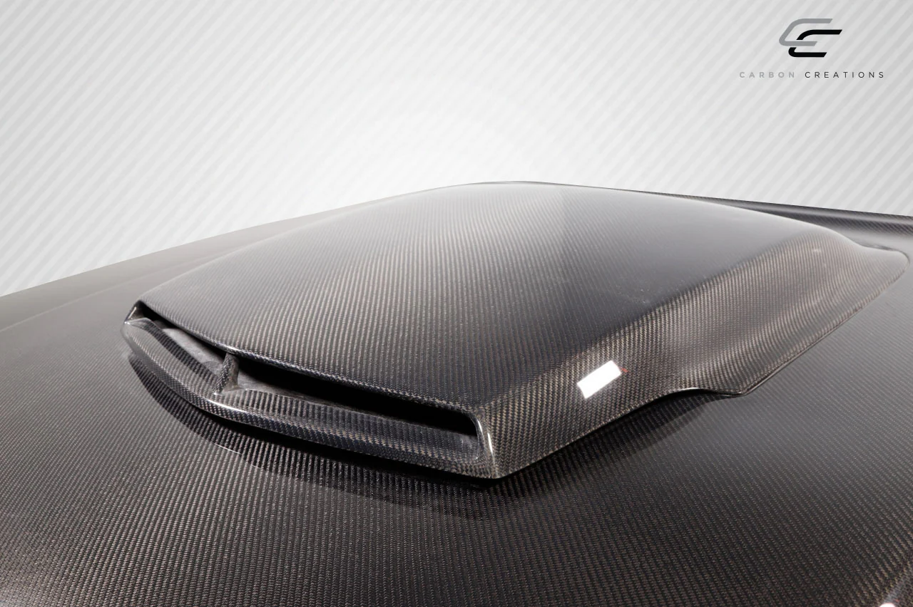 Dodge Challenger (2008-2023) Carbon Fiber TA Look Hood - Image 9