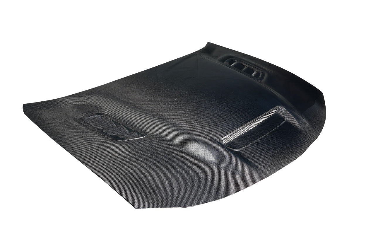 Dodge Charger (2015-2023) Carbon Fiber Hellcat Redeye Look Hood - Image 3
