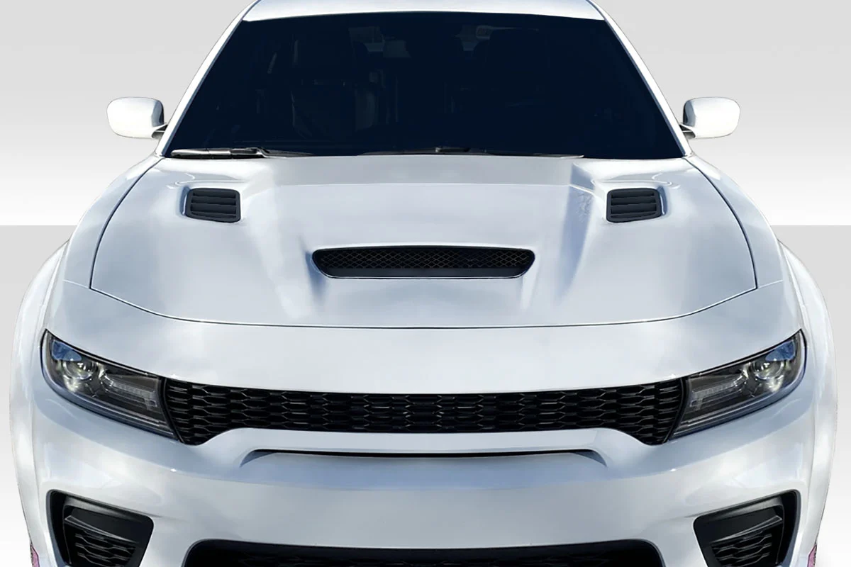Dodge Charger (2015-2023) Hellcat Redeye Look Hood - Image 4