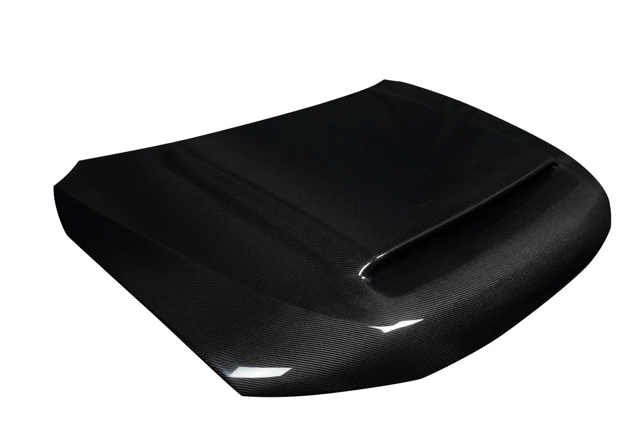 Dodge Durango (2011-2023) Carbon Fiber Demon Look Hood - Image 3