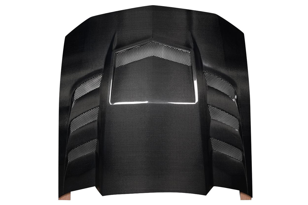 Ford Mustang (2005-2009) Carbon Fiber Interceptor Hood - Image 4