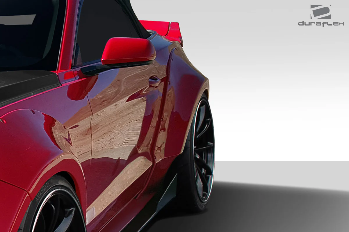 Ford Mustang (2015-2023) Grid Wide Body Rear Fender Flares - Image 6