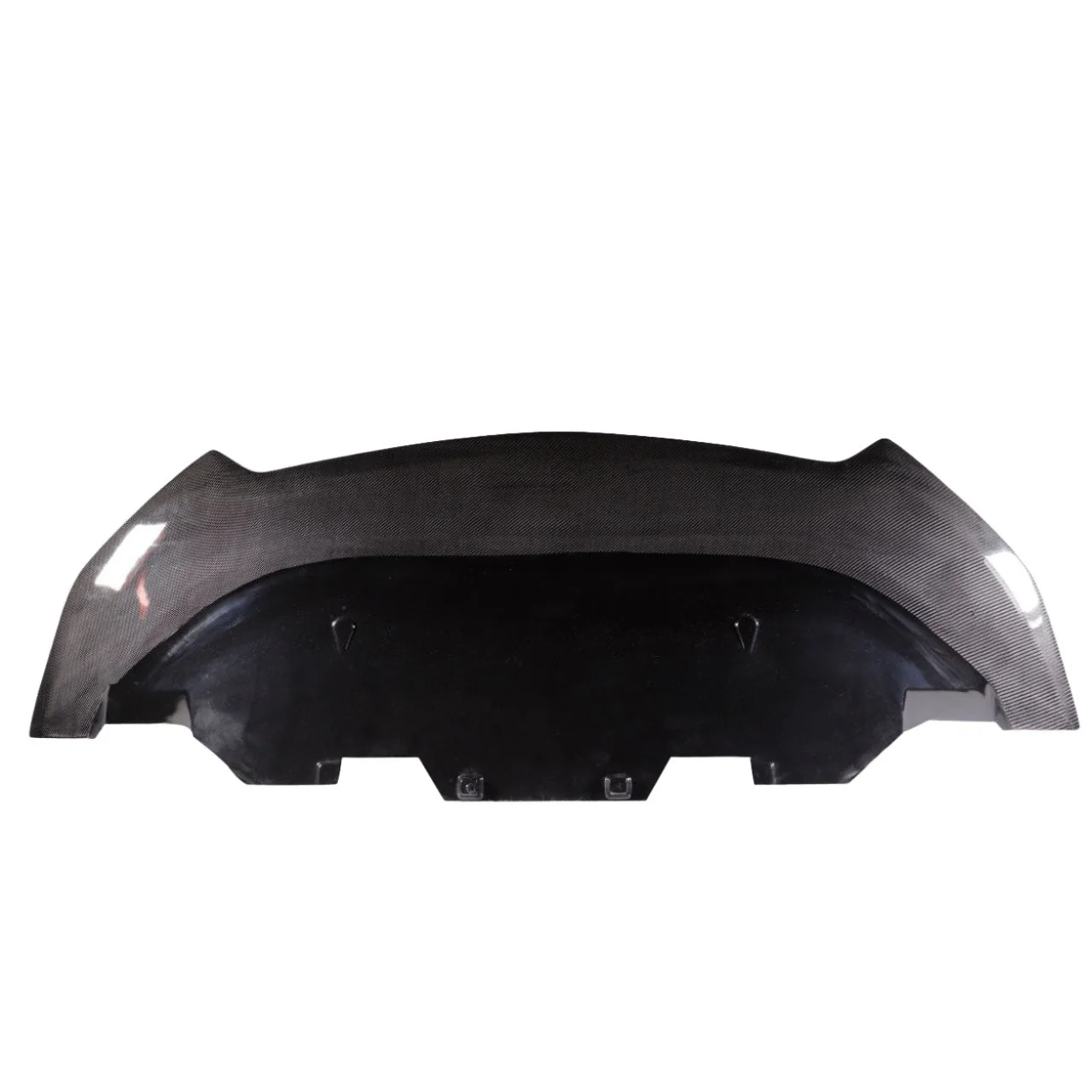 Ford Mustang (2018-2023) Carbon Fiber Grid Front Lip - Image 8