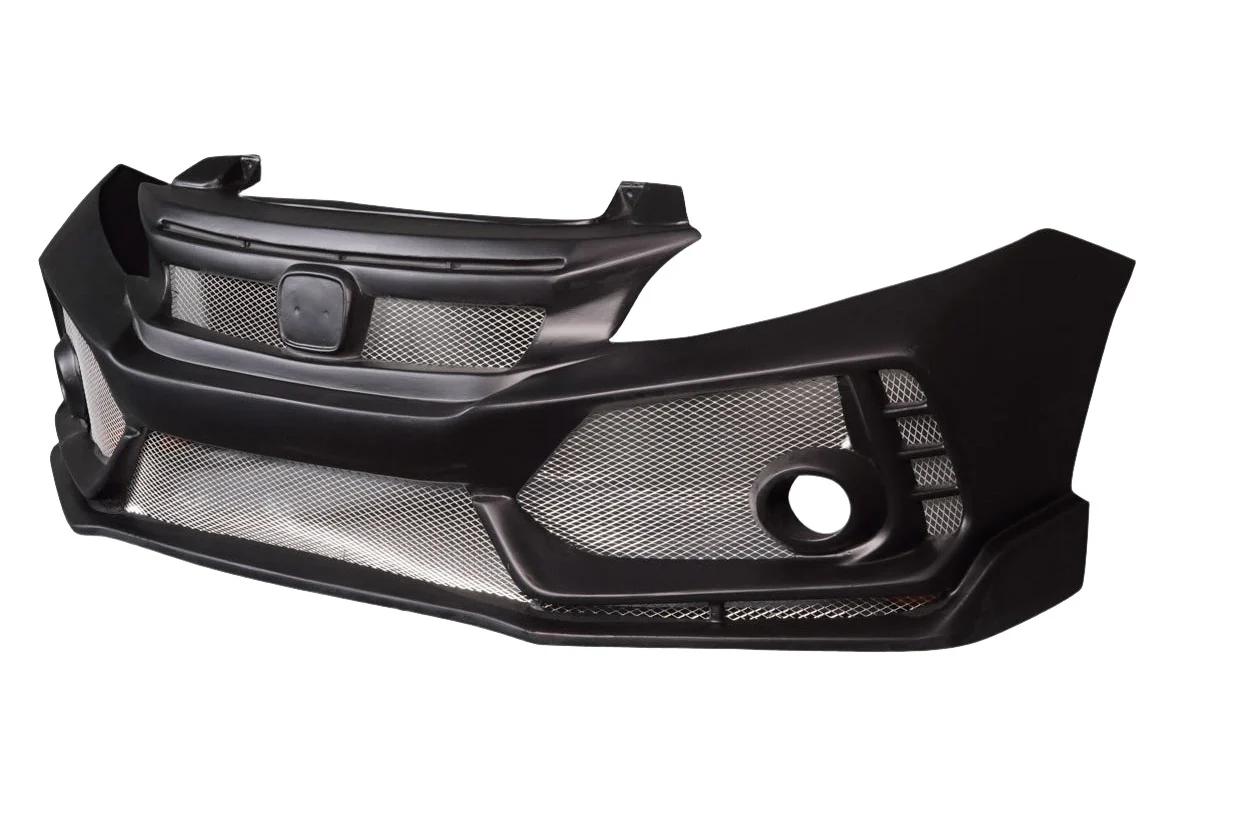 Honda Civic (2012-2015) FK8 Type R Look Front Bumper Cover - Image 3
