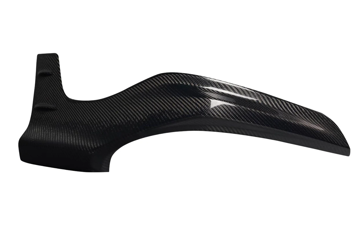 Honda Civic Hatchback (2022-2024) Carbon Fiber Merella Rear Lip Add on Spoilers - Image 3