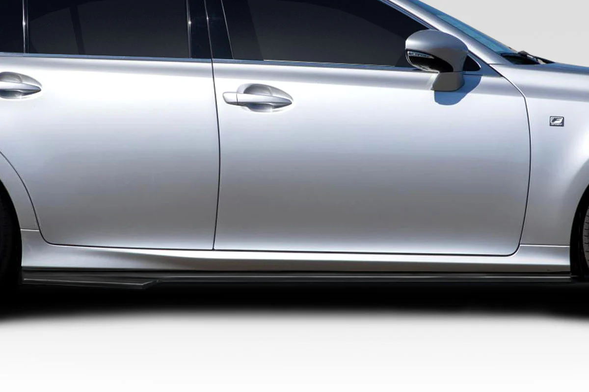 Lexus GS F Sport (2013-2015) Gilda Side Skirt Rocker Panel Splitters - Image 4