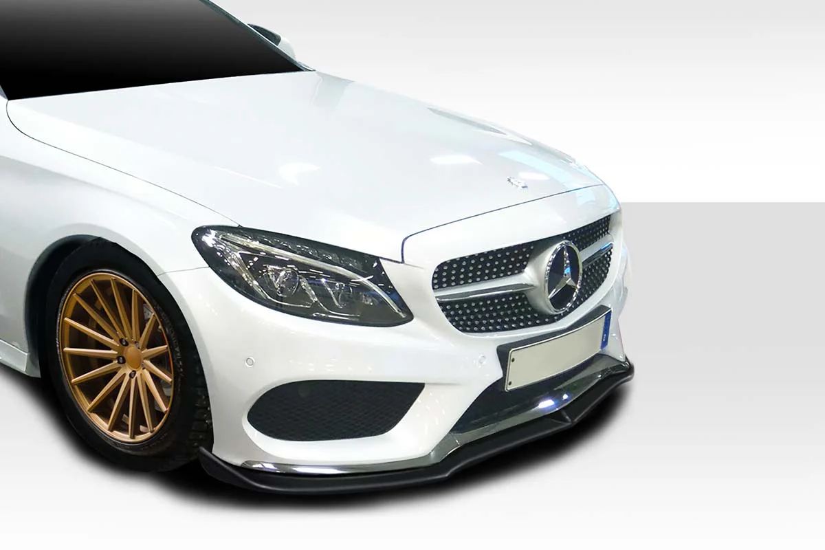 Mercedes C-Class W205 (2015-2021) Fortune Front Lip - Image 9