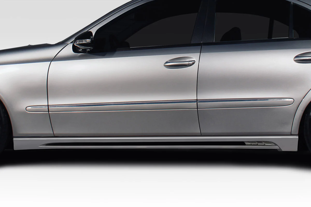 Mercedes E-Class W211 (2003-2009) Aiming Side Skirt Rocker Panels - Image 4
