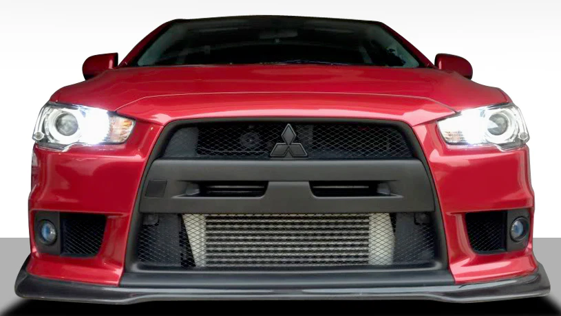Mitsubishi Evolution X (2008-2015) JDP Style Front Lip - Image 4