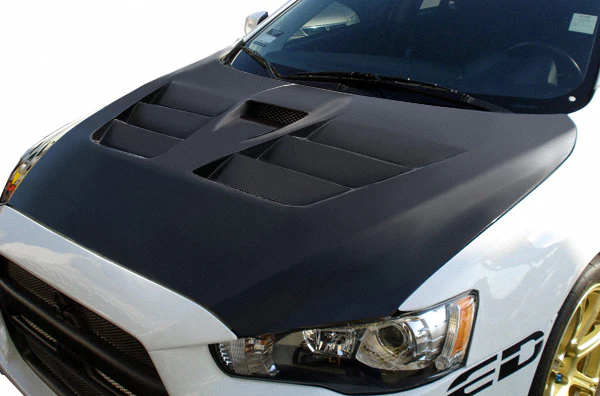 Mitsubishi Evolution X (2008-2017) GT Concept Hood - Image 6