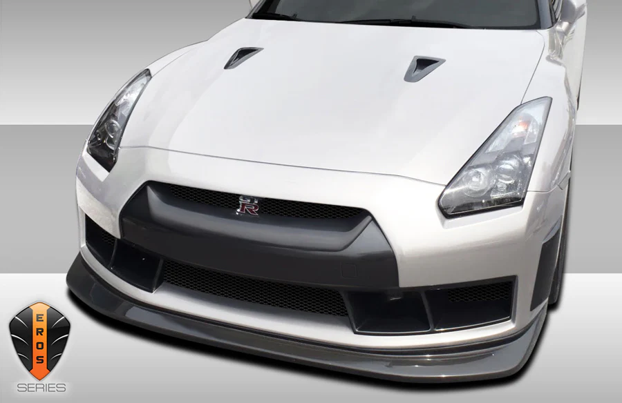 Nissan GT-R R35 (2009-2016) Eros Version 4 Front Bumper Cover - Image 5