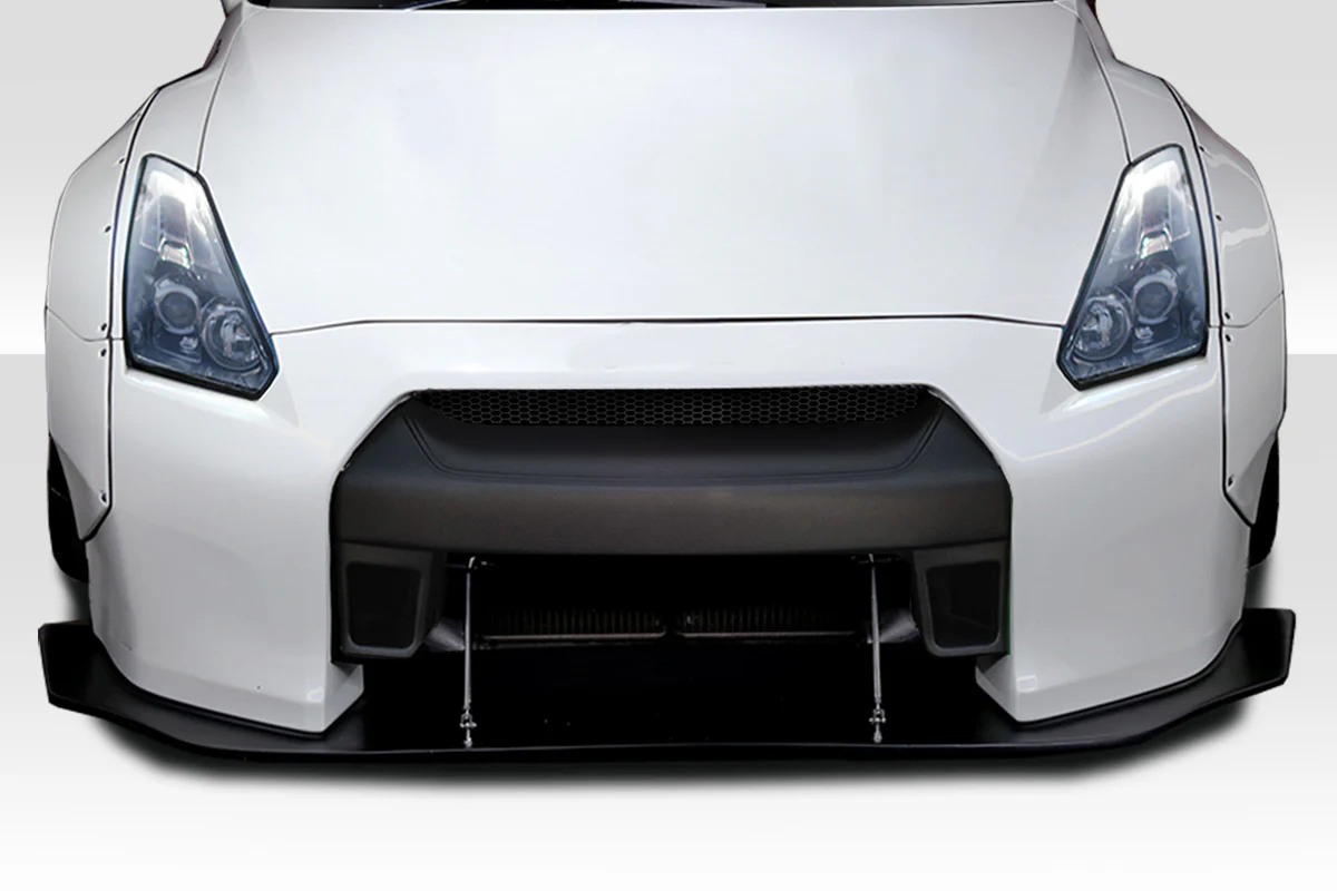 Nissan GT-R R35 (2009-2016) LBW Front Splitter - Image 5