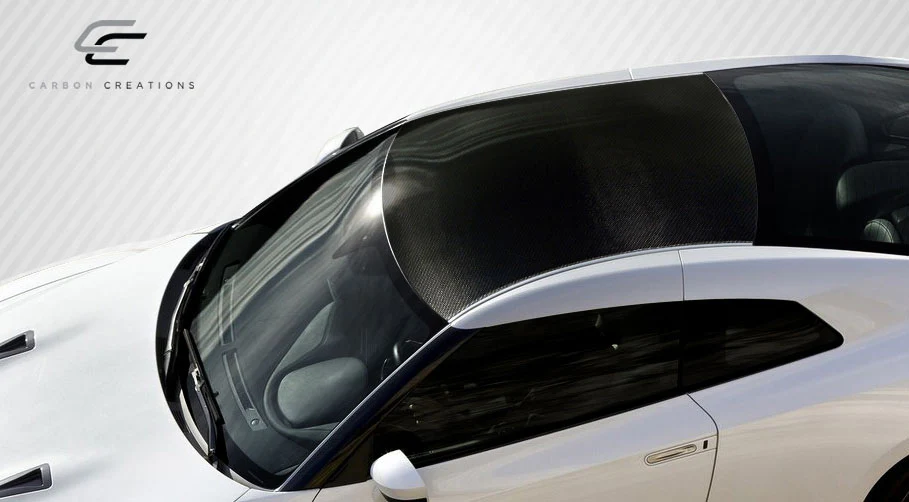 Nissan GT-R R35 (2009-2021) Carbon Fiber OEM Look Roof - Image 5