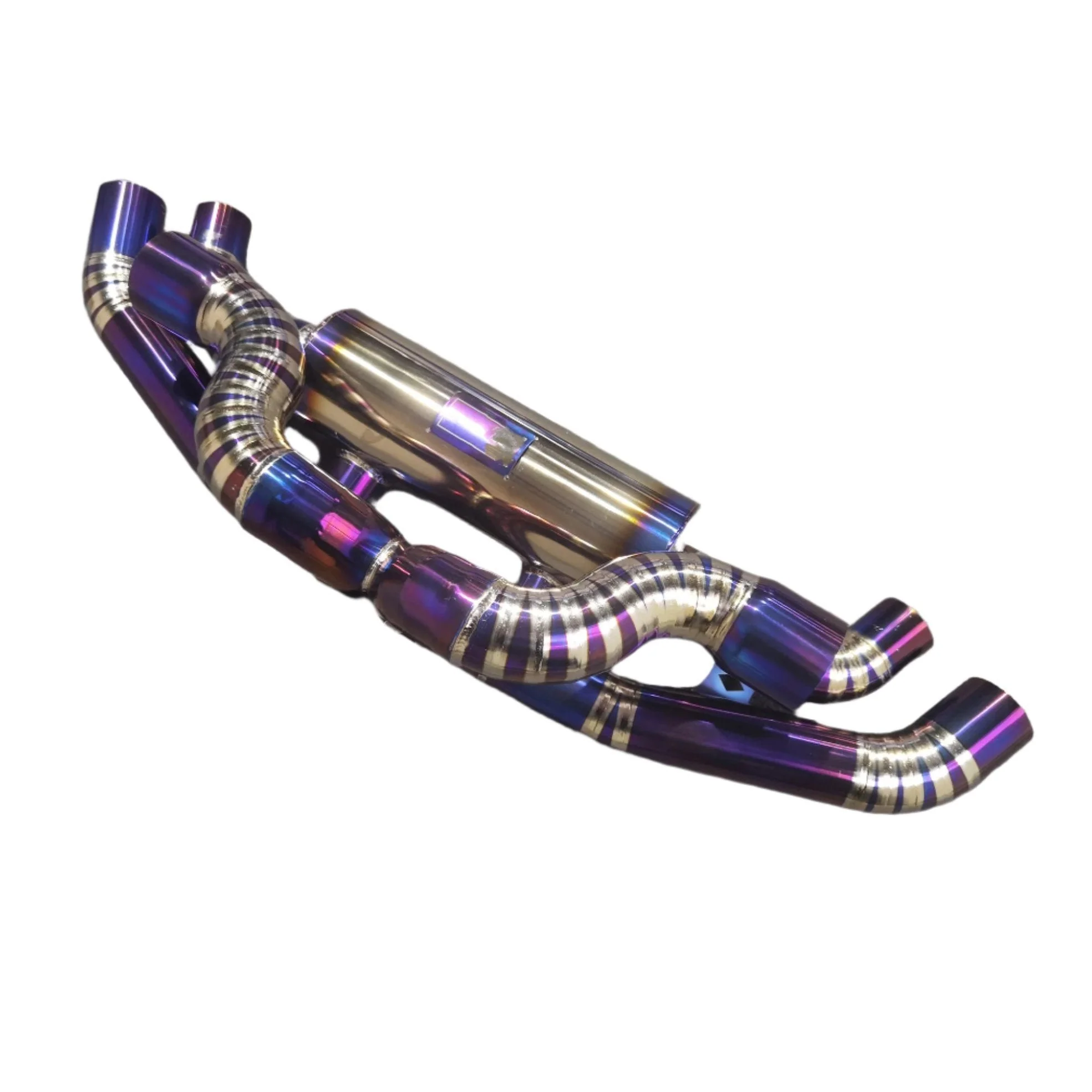 Porsche 992 Titanium Alloy Catback Exhaust with Valve - Image 3