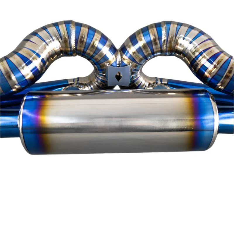 Porsche 992 Titanium Alloy Catback Exhaust with Valve - Image 4
