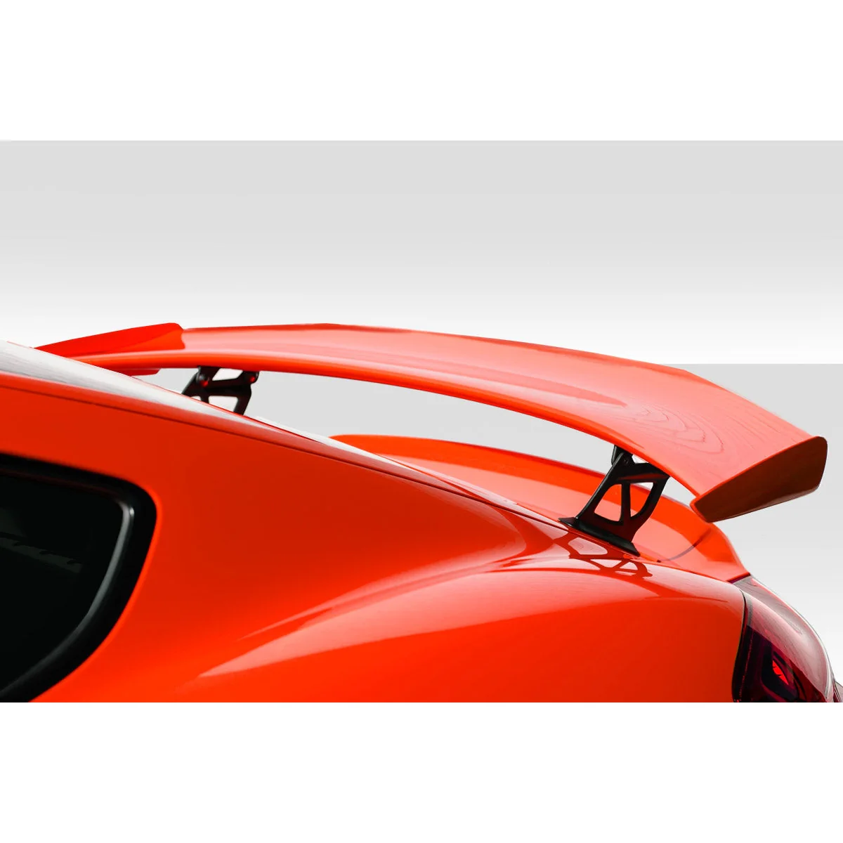 Porsche Cayman 718 (2014-2023) GT4 Look Rear Wing Spoiler - Image 7