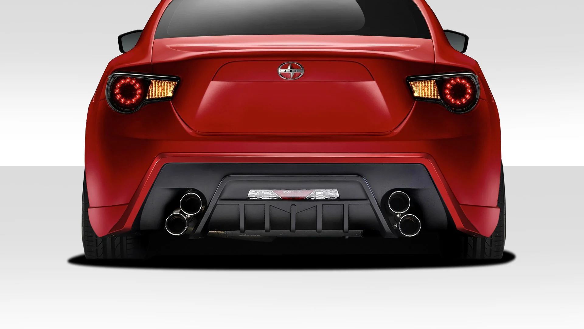Scion FR-S / Toyota 86 / Subaru BRZ (2013-2019) W-1 Rear Bumper Cover - Image 4