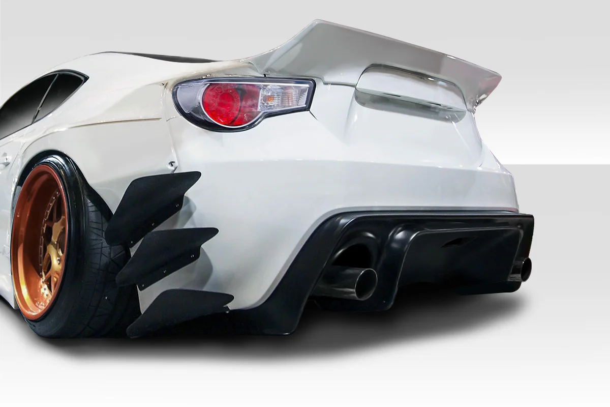 Scion FR-S / Toyota 86 / Subaru BRZ (2013-2020) GT500 V3 Rear Diffuser - Image 7