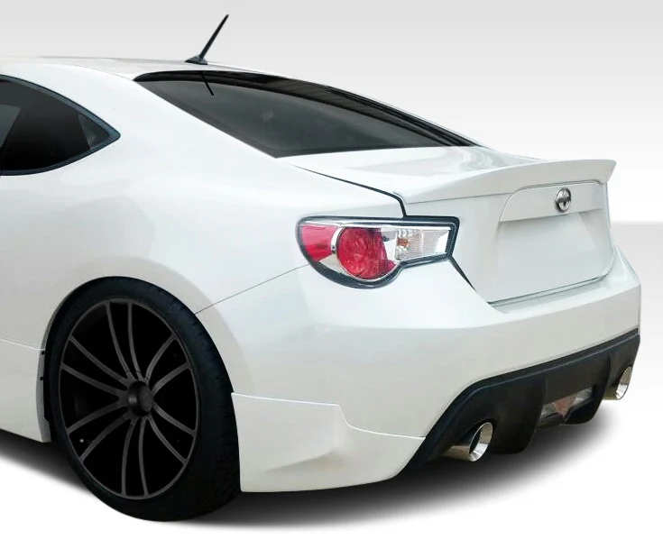Scion FR-S / Toyota 86 / Subaru BRZ (2013-2020) X-5 Rear Add Ons Spat Bumper Extensions - Image 5