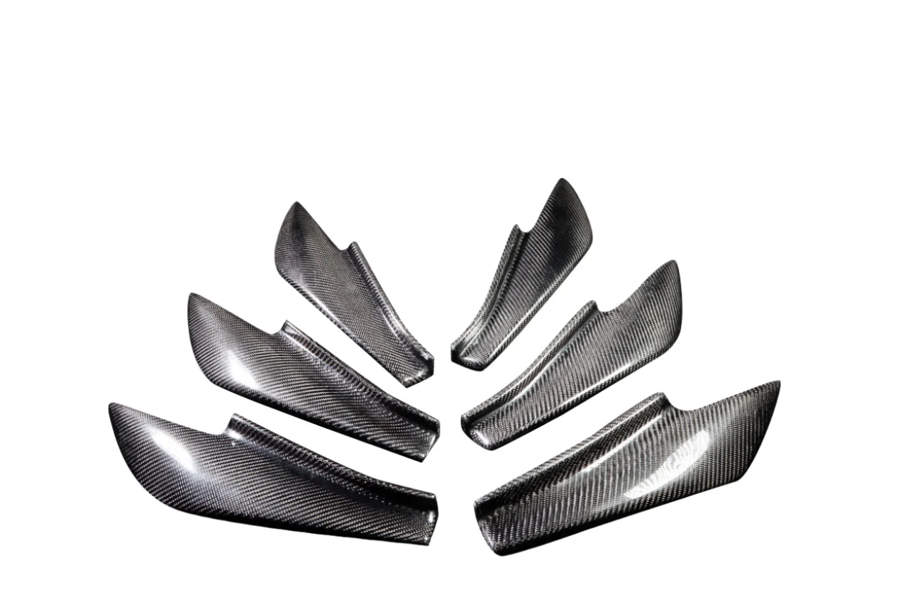 Scion FR-S / Toyota 86 / Subaru BRZ Carbon Fiber GT500 V3 Rear Bumper Canards