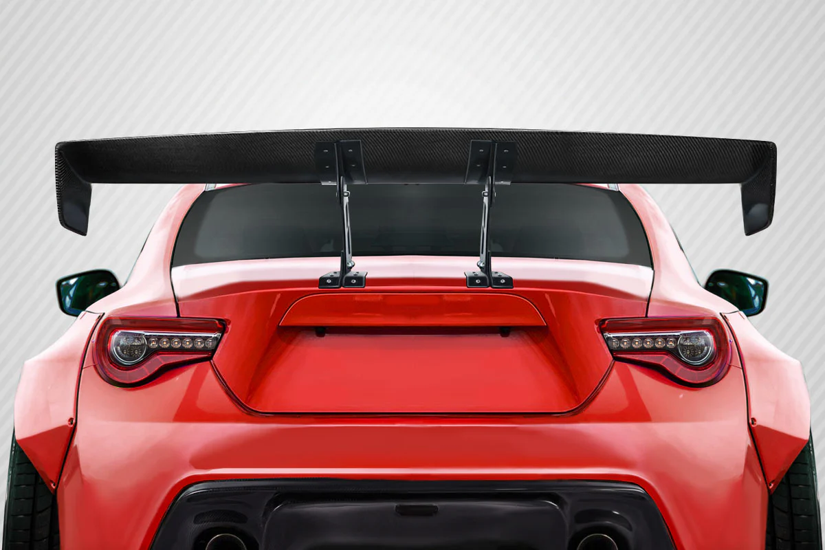 Scion FR-S / Toyota 86 / Subaru BRZ Carbon Fiber VRS Euro Rear Wing Spoiler - Image 8