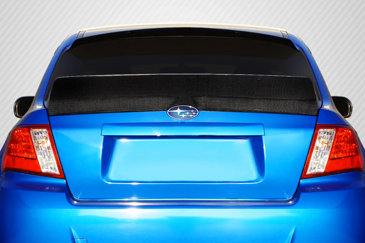 Subaru Impreza WRX STI (2008-2014) Carbon Fiber DB Aero Rear Wing Spoiler - Image 5