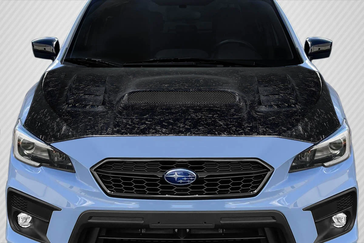 Subaru WRX (2015-2021) Carbon Fiber AeroForge C-1 Hood - Image 5