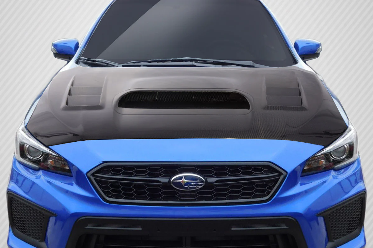 Subaru WRX (2015-2021) Carbon Fiber C-1 Hood - Image 12