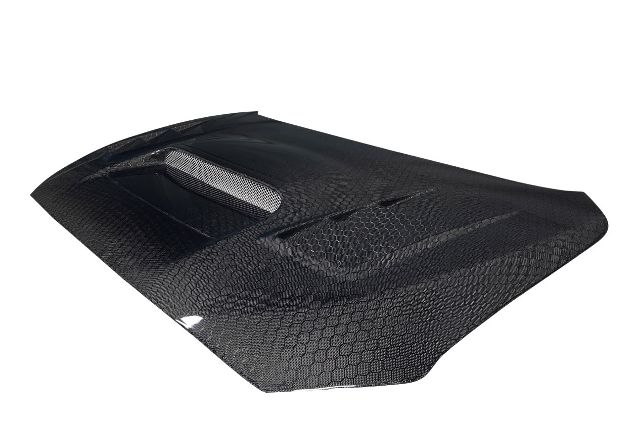 Subaru WRX (2015-2021) Carbon Fiber Geo6ix C-1 Hood - Image 2