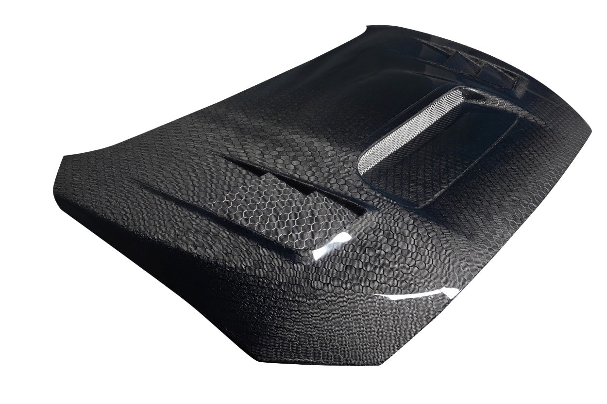 Subaru WRX (2015-2021) Carbon Fiber Geo6ix C-1 Hood - Image 3