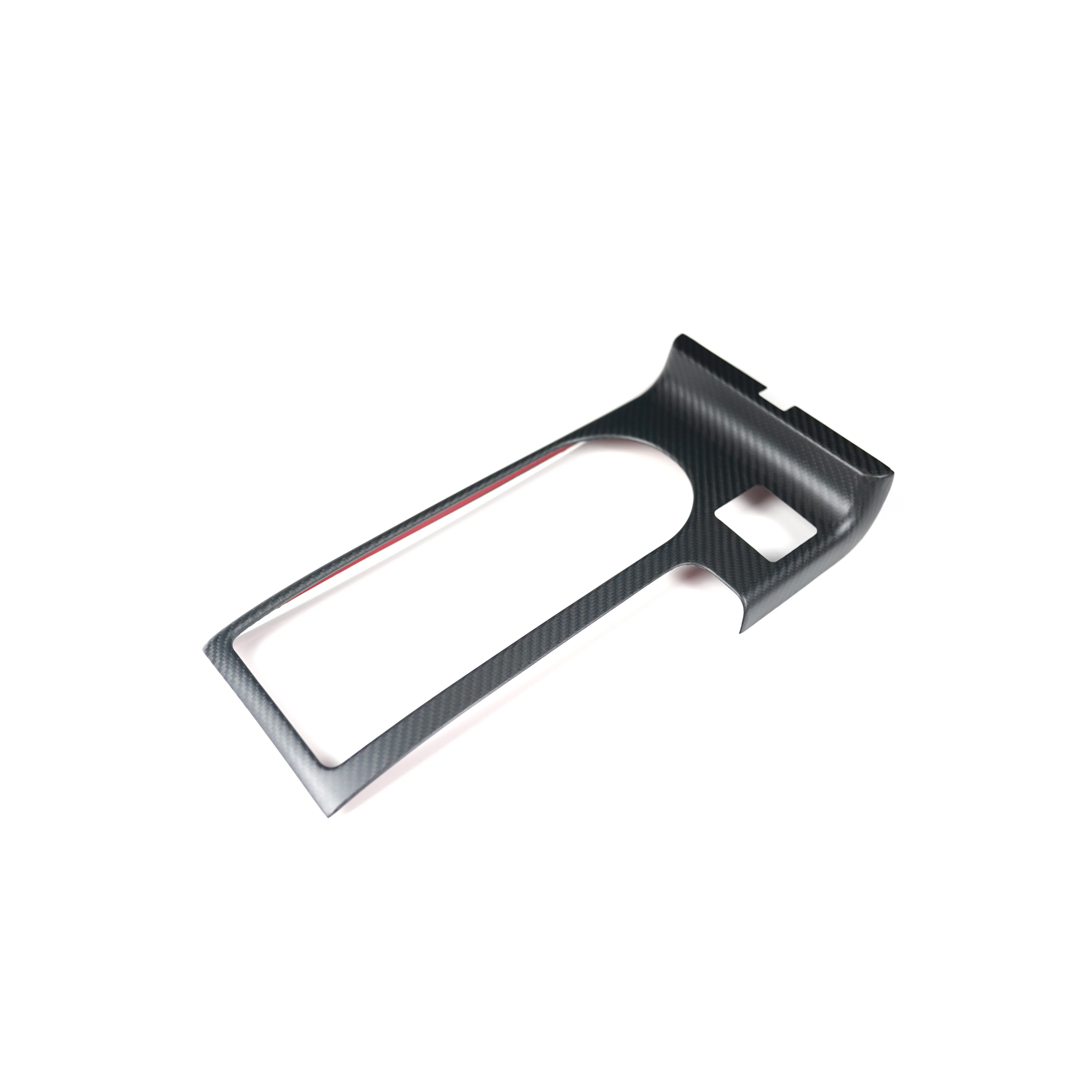 Subaru WRX (2015-2021) Tanso Dry Carbon Fiber Cup Holder Cover - Image 4