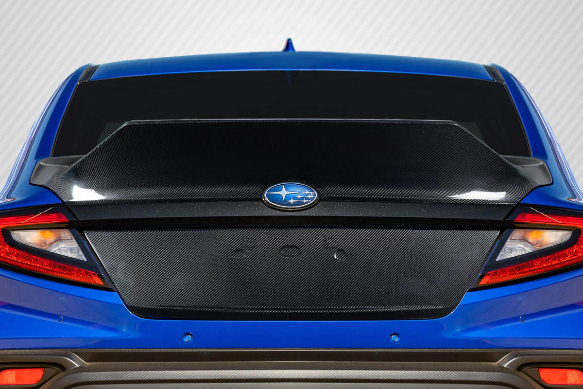 Subaru WRX (2022-2023) Carbon Fiber Duckbill Rear Trunk - Image 5