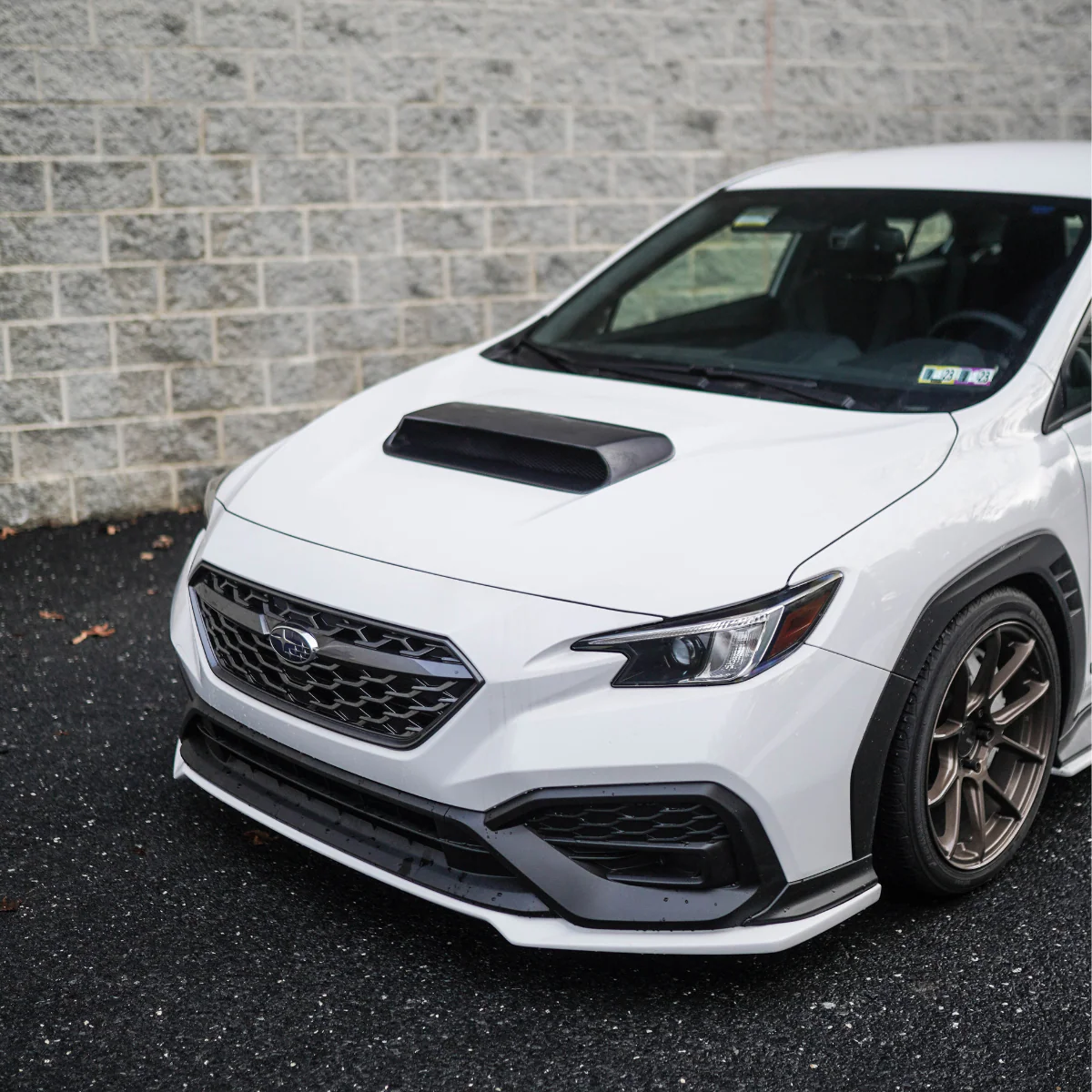 Subaru WRX (2022-2024) Carbon Fiber Hood Scoop (OE+/Bulge Style) - Image 4