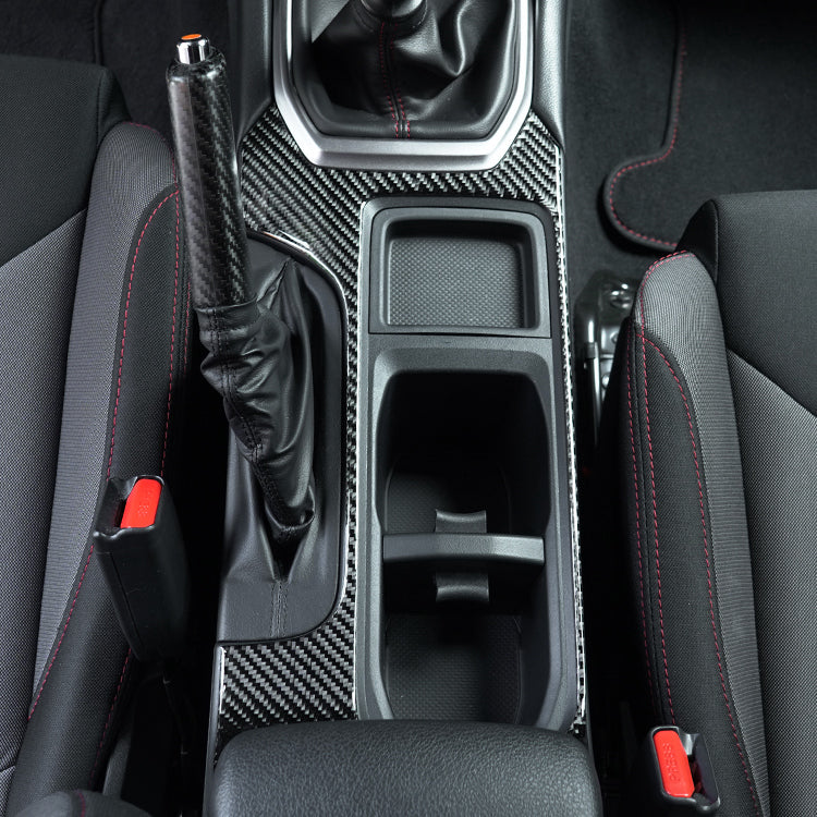 Subaru WRX (2022-2025) P&S Series Carbon Fiber Cup Holder Trim Cover - Image 5